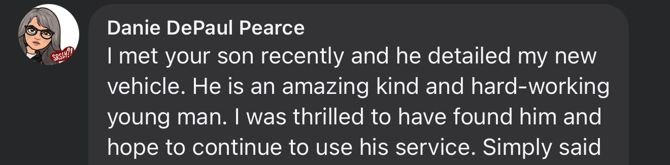 Review from Danie Pearce